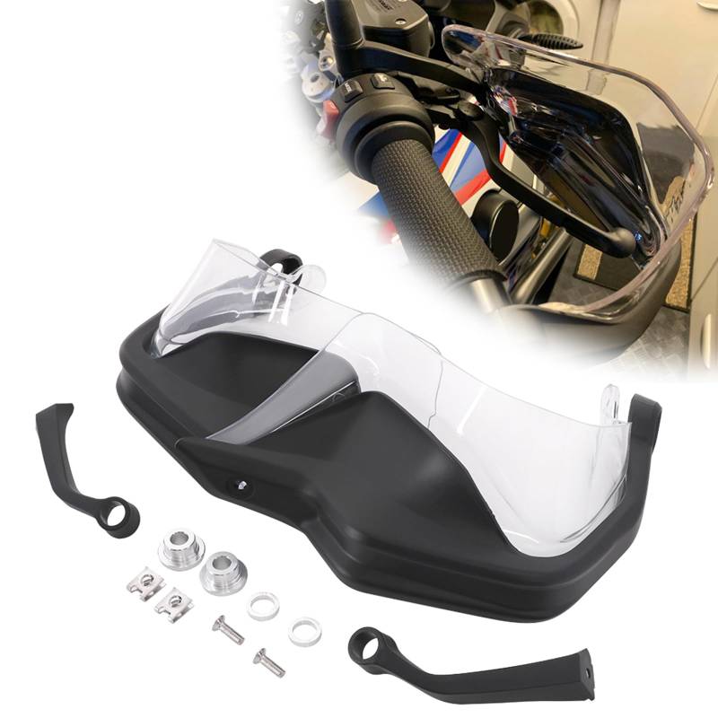 BIUGERCN Handschützer Motorrad Handschutz Handprotektoren ABS Kunststoff für X Cape 650 x-cape 650 Transparent von BIUGERCN