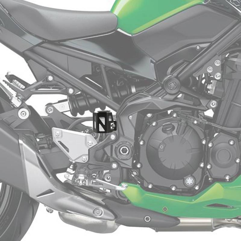 Motorrad-Ölbecherabdeckung, hintere Bremspumpe, Reservoir-Schutzabdeckung, hintere Bremsflüssigkeitspumpe, Reservoirschutz für Z900 Z 900 Z400 Z 400 Z300 Z 300 NINJA400 NINJA 400 von BIUGERCN