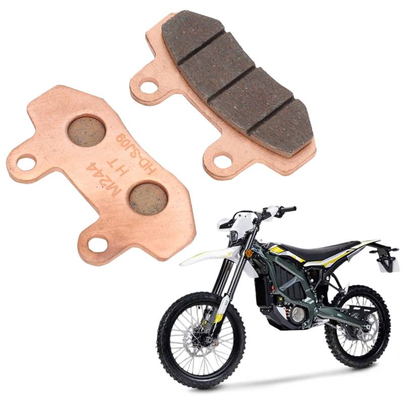 Surron Bremsbeläge vorne hinten Dirt Bike Scheibenbremsbelag, universell passend für Dirt Bike Ultra Bee Bremsscheibe von BIUGERCN