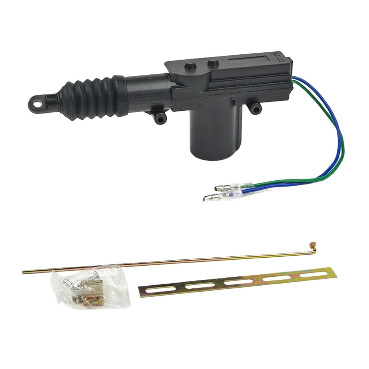 Türschloss Stellmotor 12V 2-Draht-Universal-Autotür-Stromversorgungs-Zentralverriegelungsmotor-Kit Mit 2-Draht-Aktuator Auto-Fahrzeug-Zentralverriegelungs-Kontrollstation-Kit Auto Türschloss Stellantr von BIVOO