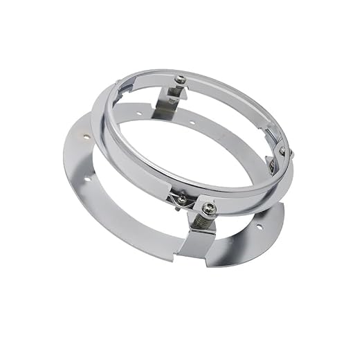 Schutz Motorrad-Scheinwerfergrill Motorrad Auto Teile 5 3/4 5,75 Zoll Montage Halterung Halter Ring Für 5,75 Runde Scheinwerfer Scheinwerfer Auto Motorrad Gehäuse von BIVVI