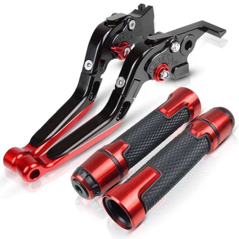 Motorrad Kupplungs Hebel Für Suzuki GSX-S750 GSXS GSX S 750 2011-2020 2019 2018 2017 2016 Motorradzubehör Griffgriffe Handbar Bremskupplung Hebel(QYGX888 3) von BIZIQIMY