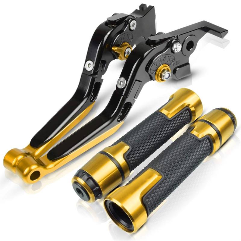 Motorrad Kupplungs Hebel Für Suzuki GSX-S750 GSXS GSX S 750 2011-2020 2019 2018 2017 2016 Motorradzubehör Griffgriffe Handbar Bremskupplung Hebel(QYGX888 8) von BIZIQIMY