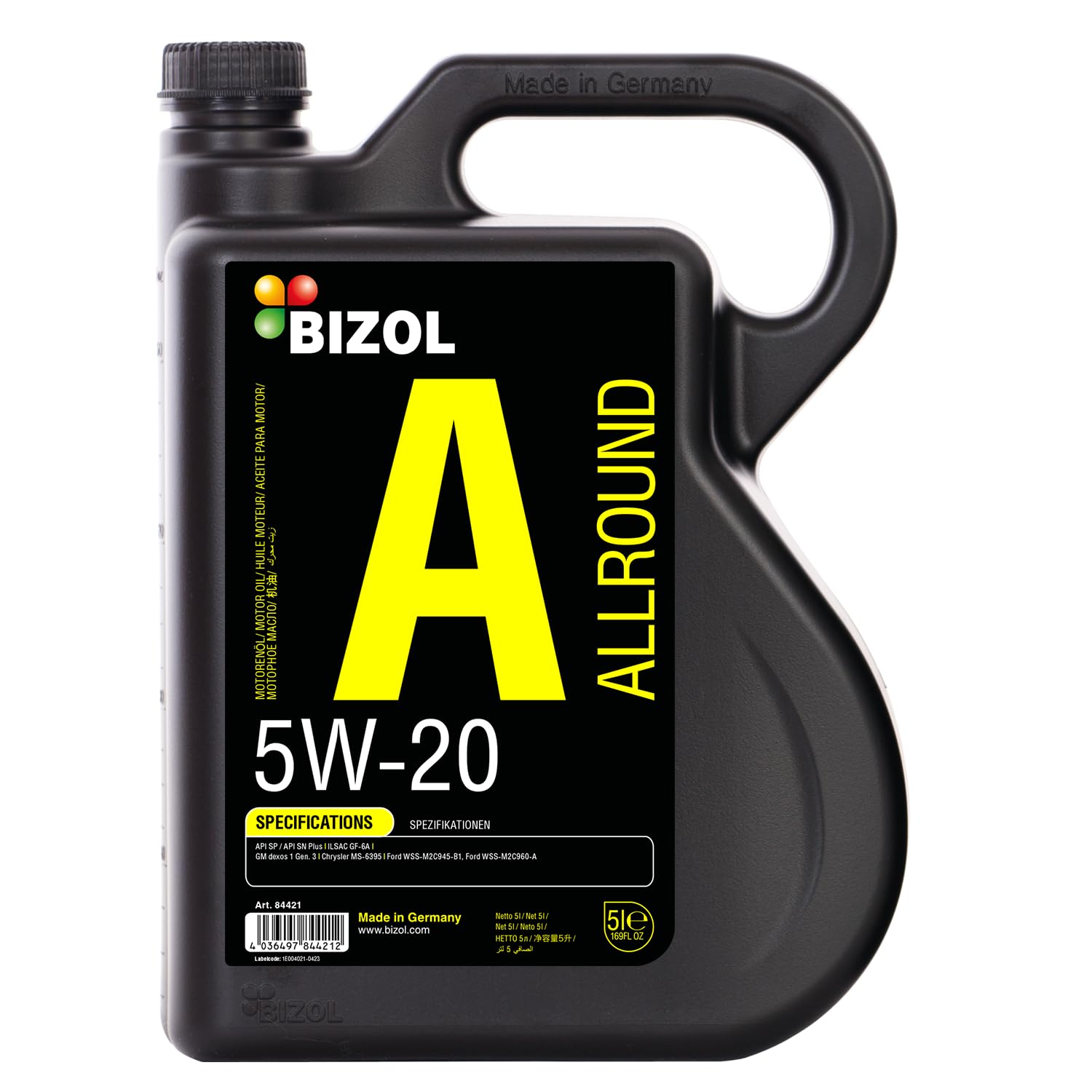 BIZOL Allround 5W-20, 5 Liter von BIZOL