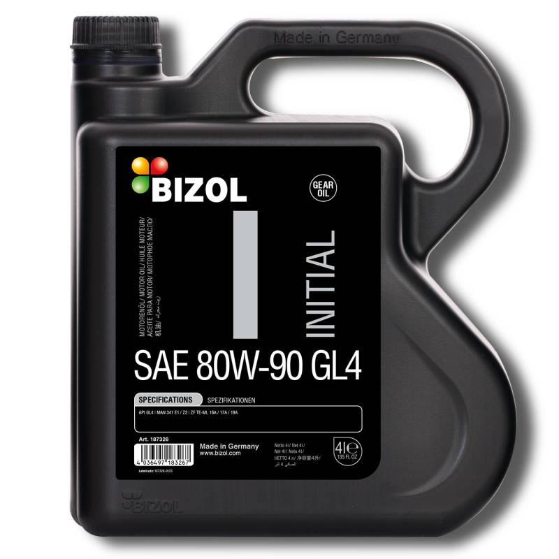 BIZOL Allround Gear Oil GL4 80W-90, 4 Liter von BIZOL