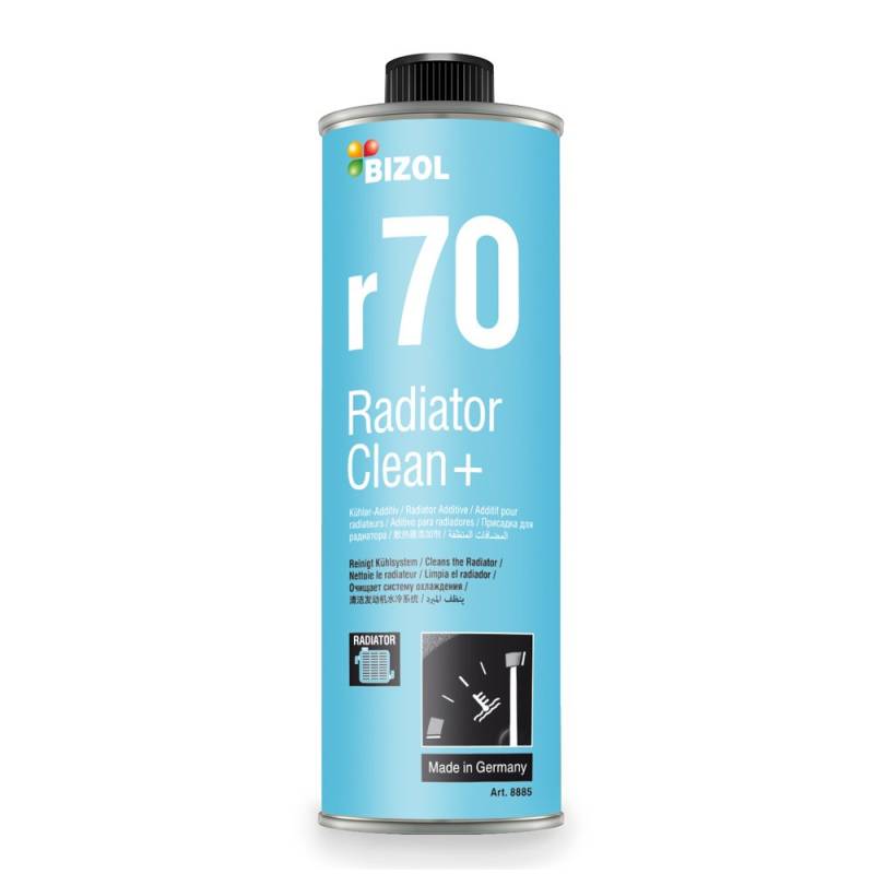 Kühler Additiv | BIZOL Radiator Clean+ r70 | 250 ML | reduziert die Temperatur des Motors | löst Verschmutzungen und Ablagerungen von BIZOL