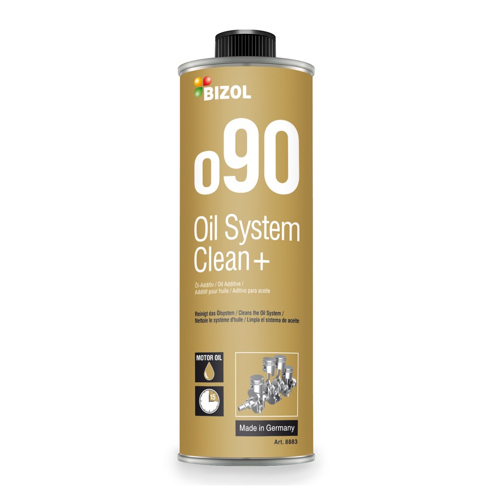 Motorspülung Additiv | BIZOL Oil Clean+ o90 | 250 ML | befreit das Öl System von Ablagerungen und Verunreinigungen | bereitet den Motor auf den Ölwechsel vor von BIZOL