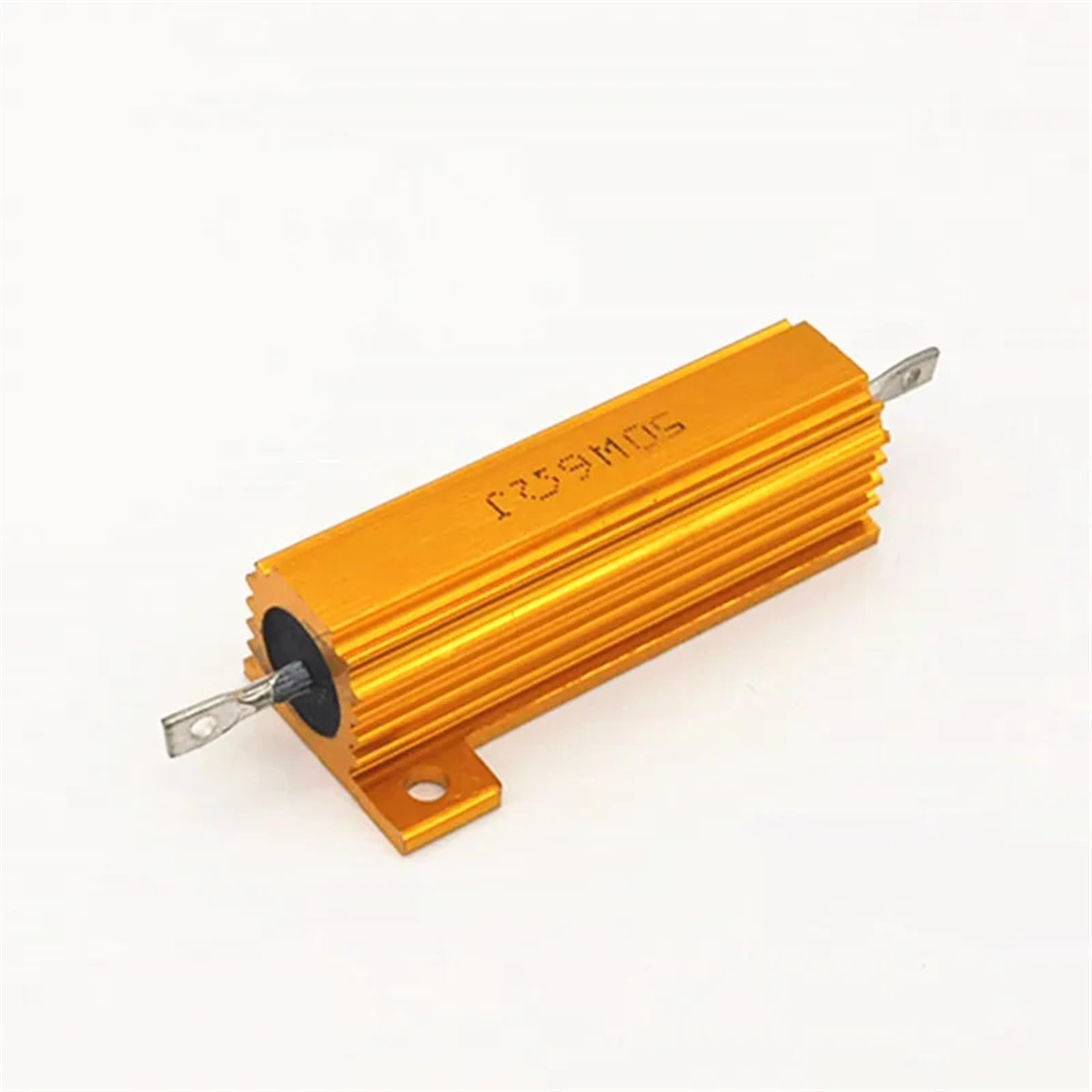 Regelwiderstände 10PCS RX24 25W 750R 750 OHM 25 Watt Metallgehäuse Aluminium Gold Widerstand Hochleistungs-Kühlkörperwiderstand. von BJKYTMLM