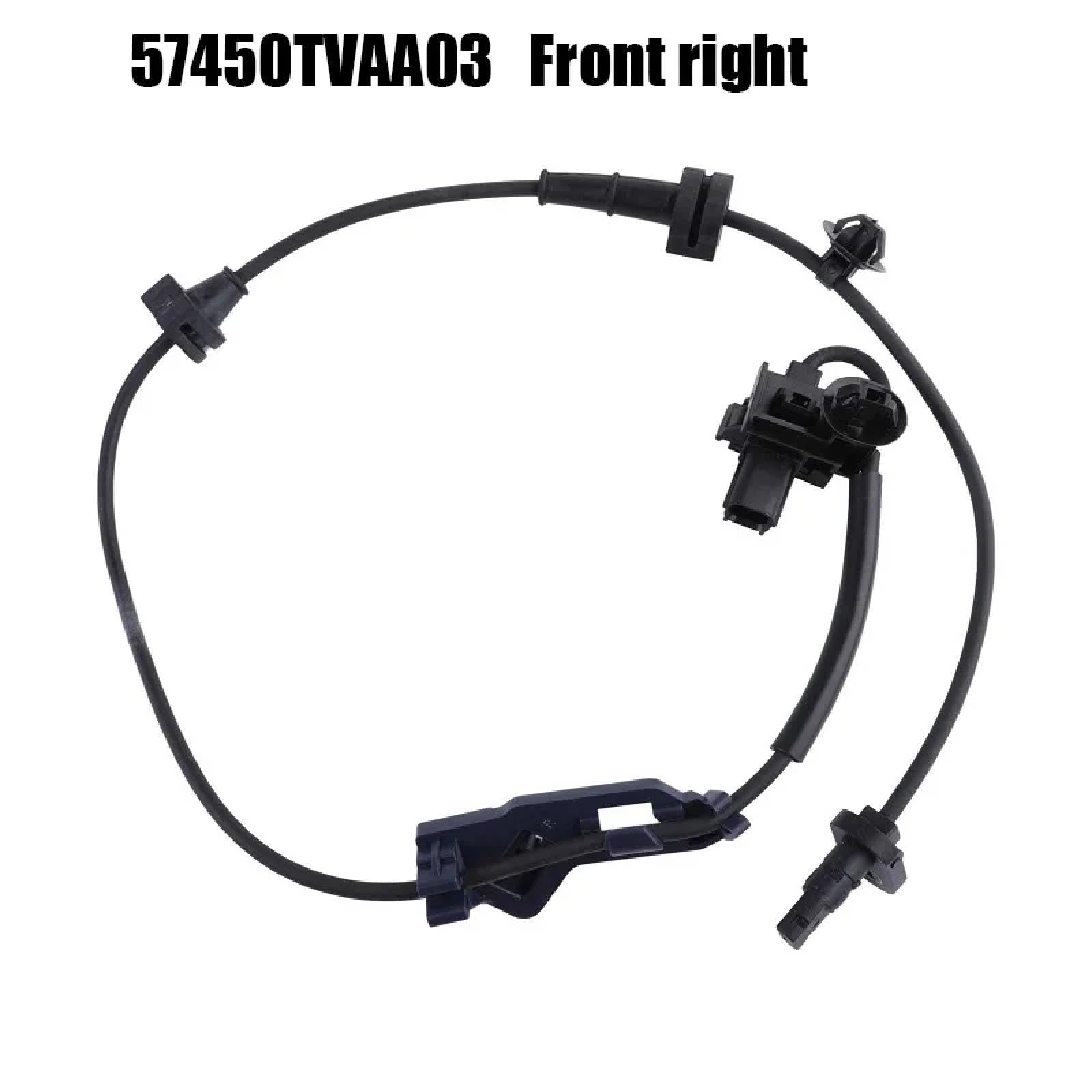 57455-TVA-A03 57450-TVA-A03 Vorne Rechts Links ABS Rad Geschwindigkeit Sensor, Für Honda Accord Inspire 2018-2023 57450TVAA03 57455TVAA03 von BJLMNTIA