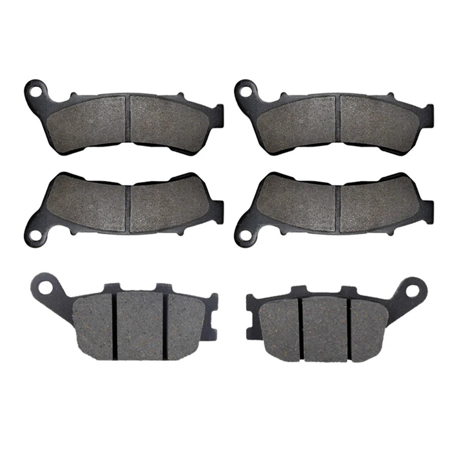 Motorrad Vorne Hinten Bremsbeläge Scheiben Kit for CBF600 (ABS) 08-09 XL700 VA8 VA9 VAA 08-11 VT1300 CXAA 10-11 NC700XA 12-14(Front and Rear Pads) von BJOHVPPS