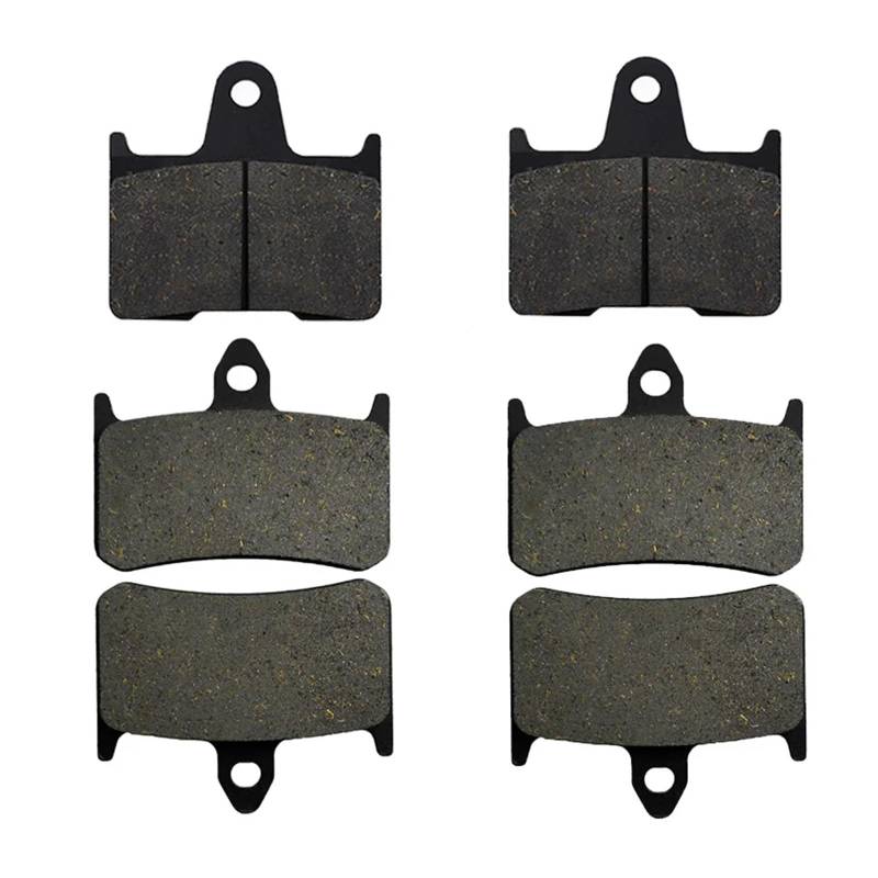 Motorradteile Vorne und Hinten Bremsbeläge Kit for CB1300 CB1300 X4 DC DCV DCW DCX DCY 1997 1998 1999 2000(Front and Rear Pads) von BJOHVPPS