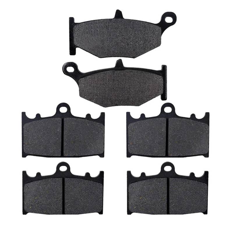 Motorradteile Vorne und Hinten Bremsbeläge Kit for GSR-400 GSR400 GSR 400 K6 2006 GSR600 GSR-600 K6/K7/K8 2006-2008(Front and Rear Pads) von BJOHVPPS