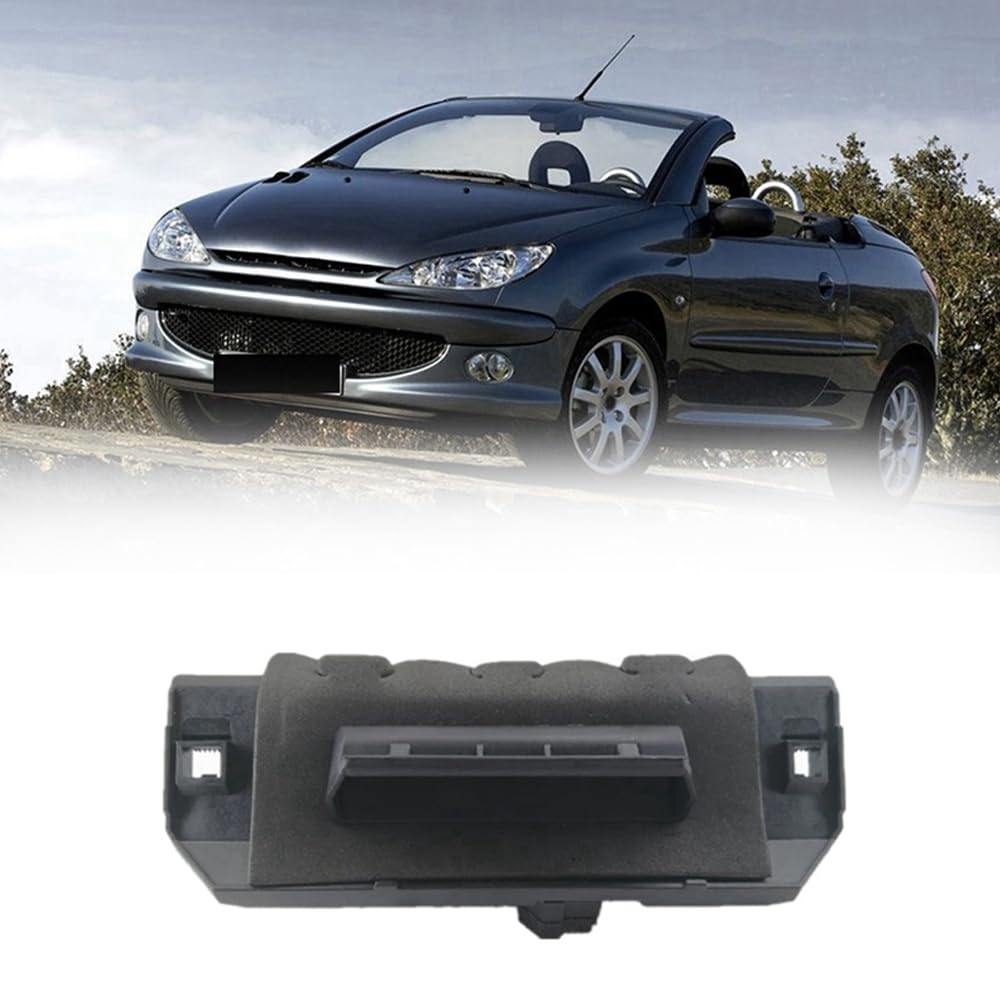 BJYCCAR Heckklappen Öffnungstafel Heckklappengriff Heckklappengriffschalter Auto Für Peugeot 206 207 8726Q0 8726Z6 von BJYCCAR