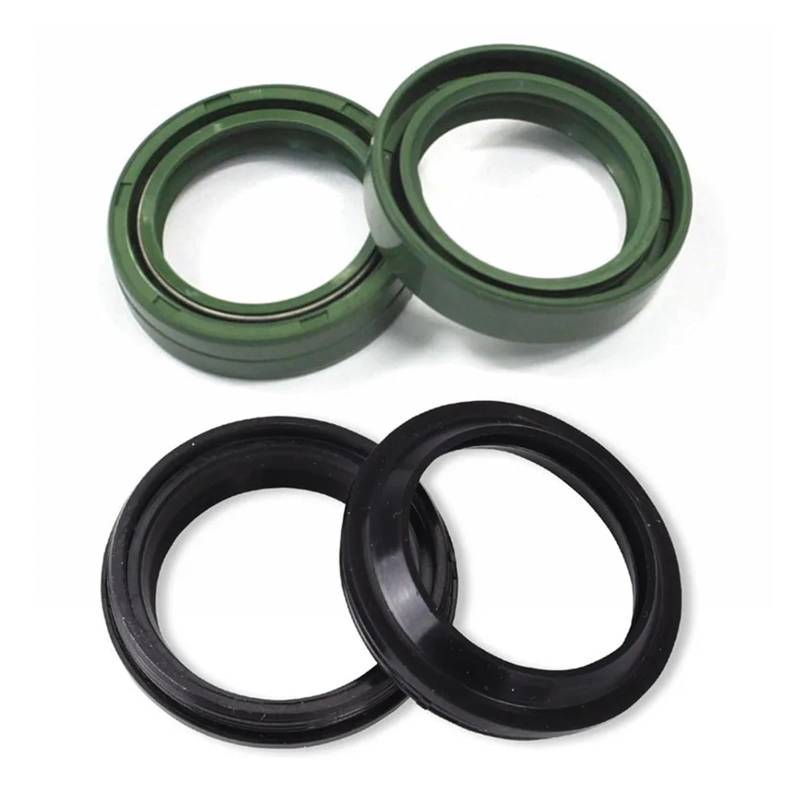 41x53x8/10,5 Motorradteile Gabel Dämpfer Öldichtung Staubdichtung for VN250 ZR400 ZRX400 EN500 ZX600 ZX636 ZX-6R 6RR(Oil Seal Dust Seal) von BKAYOLOF