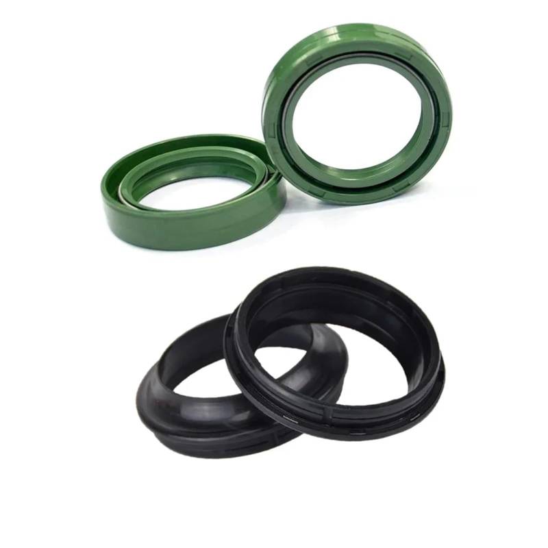 Motorrad Gabel Dämpfer Öl Dichtung Staub Dichtungen Kit for RM80 Mini DR200SE Jebel 200 GS550 GS650 GS750 von BKAYOLOF