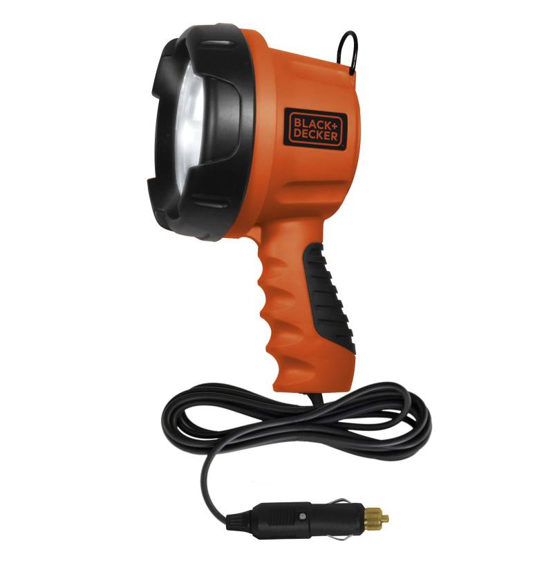 BLACK+DECKER BDSL300-12V-DC-Scheinwerfer mit Kabel - Stablampe Halogen 12 V H3 25 W von BLACK+DECKER