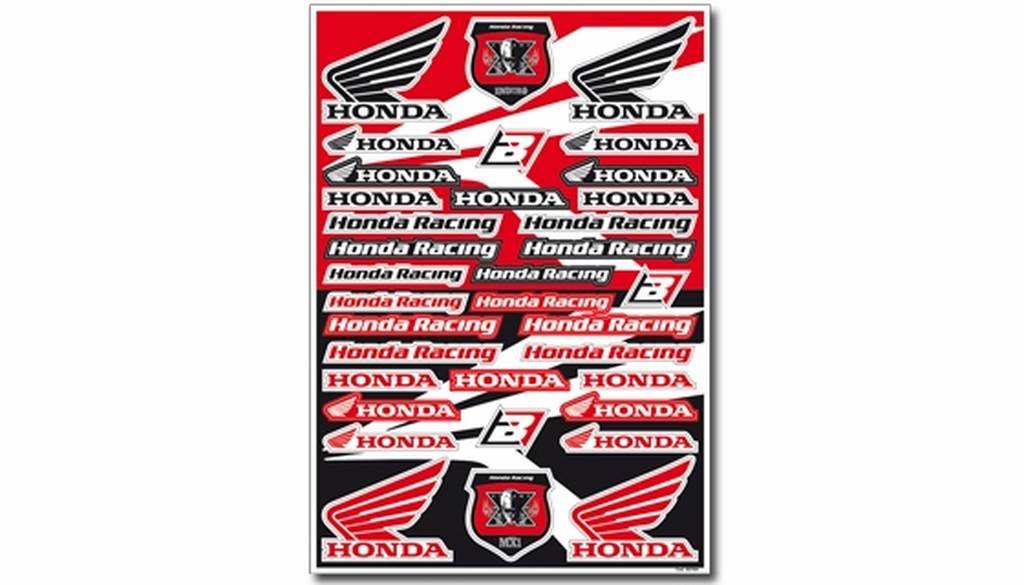 Kit Adhesivos Honda Racing Blackbird Racing 5076H von BLACKBIRD RACING