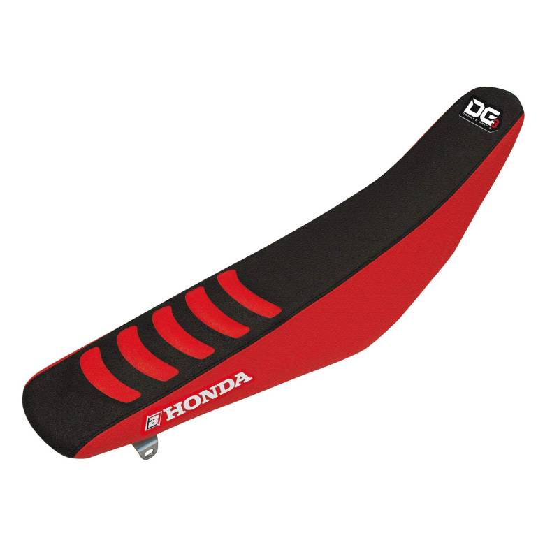 BLACKBIRD Abdeckung Sattel Doppelt Grip 3 Honda Crf R 250 2004-2009 - Crf X 250 2004-2017 450 2004-2017 Rot/Schwarz von BLACKBIRD