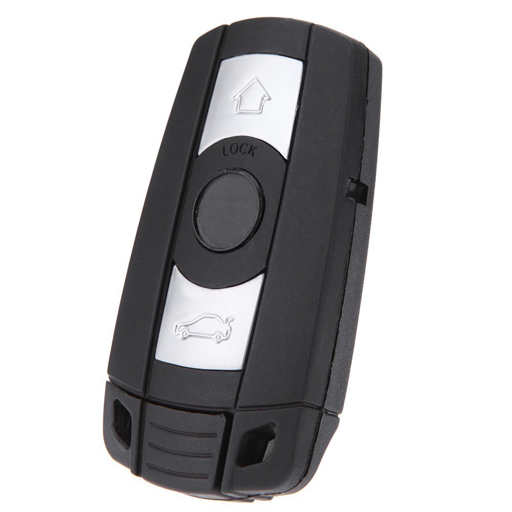 BLASHRD 3 Taste Smart Remote schluessellos Schluesselhuelle Schluesselanhaenger Schale Fuer 1 3 5 6 7 E90 E93 E92 M3 M5 X3 X5 von BLASHRD