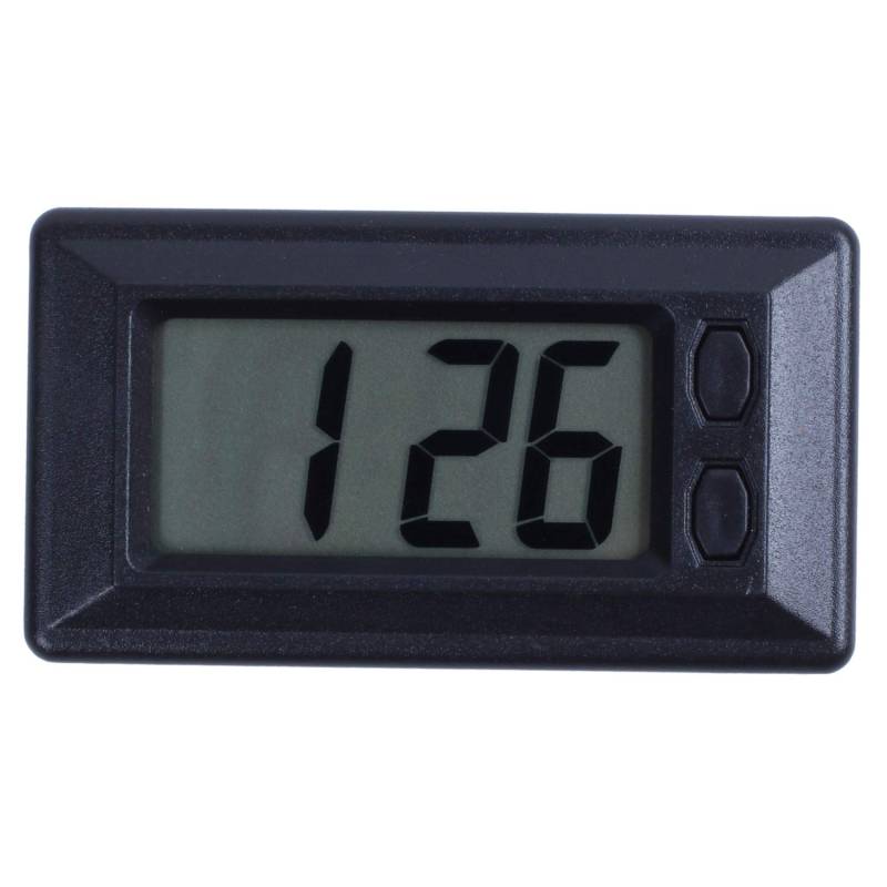 BLASHRD Ultra Dünne LCD Digital Anzeige Fahrzeug Auto Armaturen Brett Uhr Mit Kalender Cool von BLASHRD