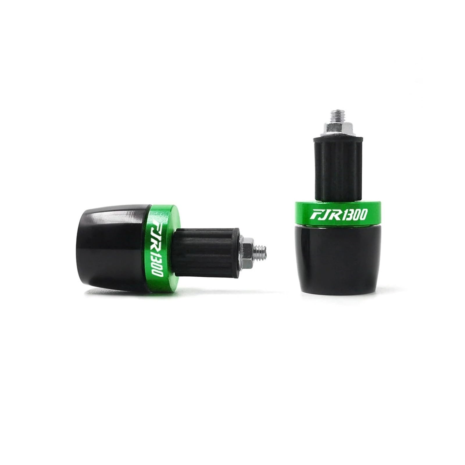 Motorrad Bar End Lenkergewichte 7/8 "22 MM Lenker Griff Enden Bar Kappe Stecker Slider Geeignet Für FJR1300(Green) von BLBLXQBL