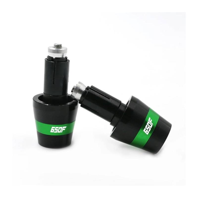 Motorrad Bar End Lenkergewichte 7/8 ''Griffe Griff Bar Ends Gewicht Slider Kappe Stecker Geeignet Für CB650F(Green) von BLBLXQBL