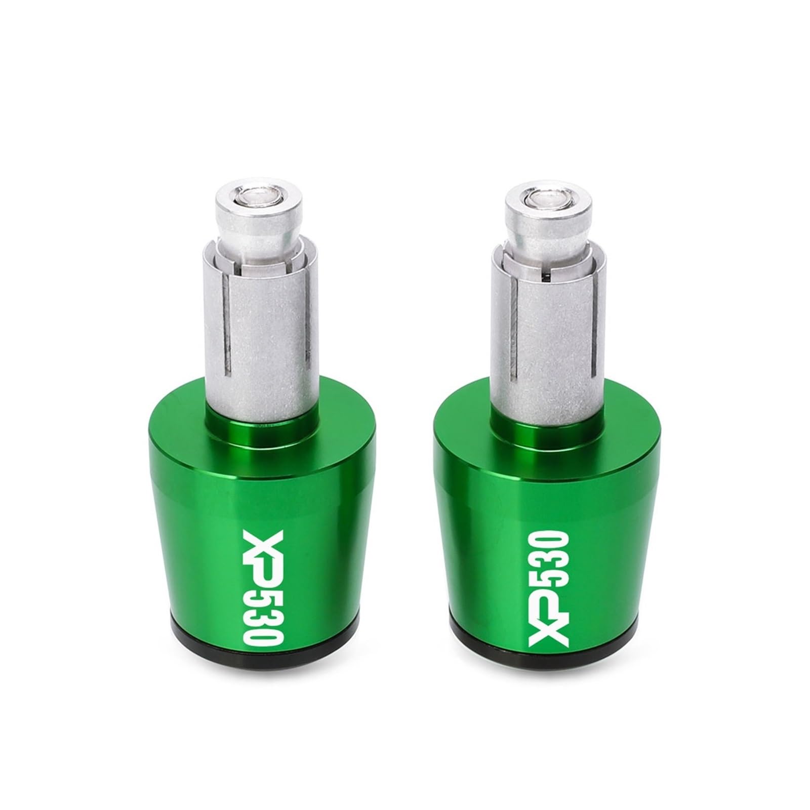 Motorrad Bar End Lenkergewichte Geeignet Für XP530 2012-2022 Lenkerenden Griffe Kappe Stecker(Green) von BLBLXQBL