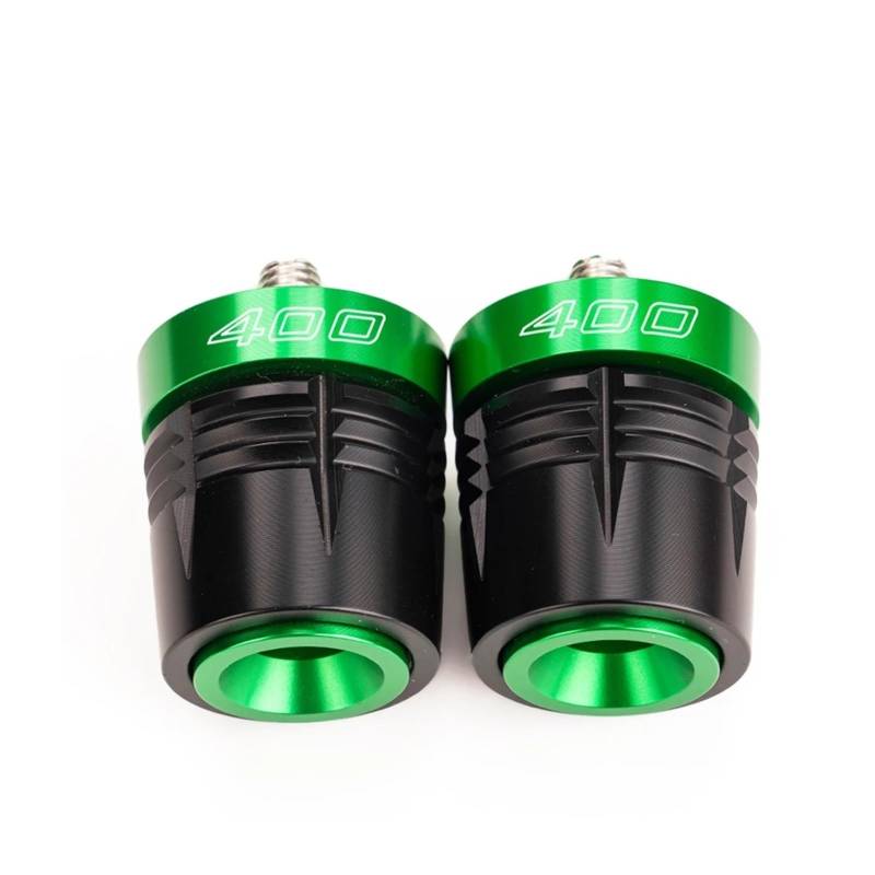 Motorrad Bar End Lenkergewichte Lenkergriffenden Passend Für Z400 Motorrad-Lenkerstopfen(Green) von BLBLXQBL