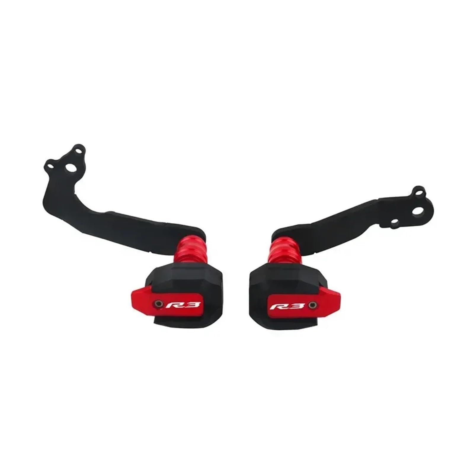 Sturzpads Für Motorrad Geeignet Für YZF R3 2019-2023 Fallschutzrahmen-Schiebepadschutz(Red) von BLBLXQBL