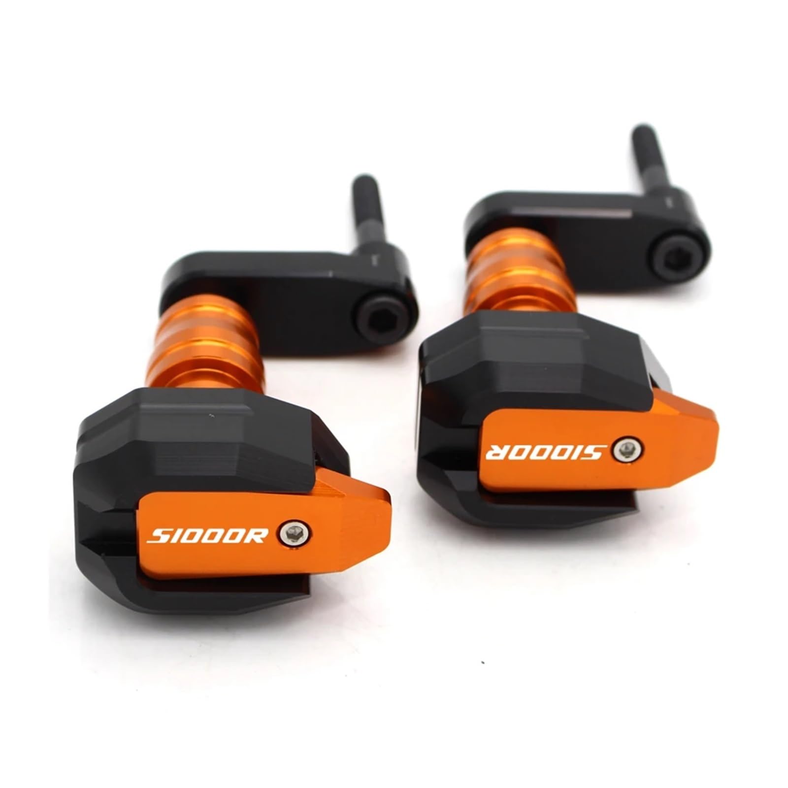 Sturzpads Für Motorrad Rahmen Slider Geeignet Für S1000R 2015-2018 Zubehör Crash Pad Motor Schutz(Orange) von BLBLXQBL