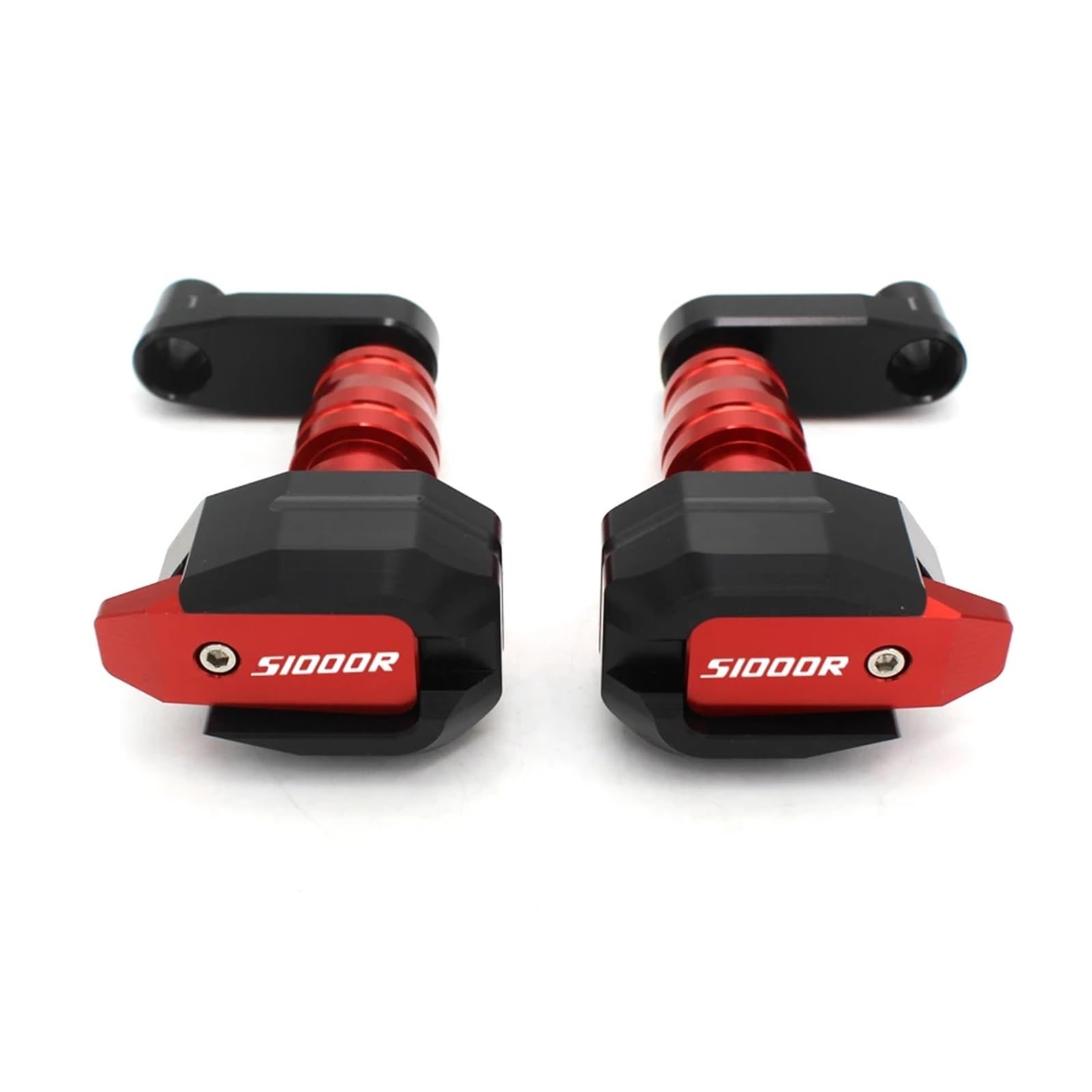 Sturzpads Für Motorrad Rahmen Slider Geeignet Für S1000R 2015-2018 Zubehör Crash Pad Motor Schutz(Red) von BLBLXQBL