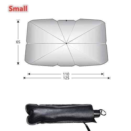 Tragbarer Auto-Sonnenschutz for die Windschutzscheibe, faltbarer Auto-Sonnenschutz, Auto-Windschutzscheiben-Sonnenschutz, Auto-UV-Sonnenschutz, Auto-Windschutzscheiben-Sonnenschutz, Sommer-Auto-Sonnen von BLBTEDUAMDE
