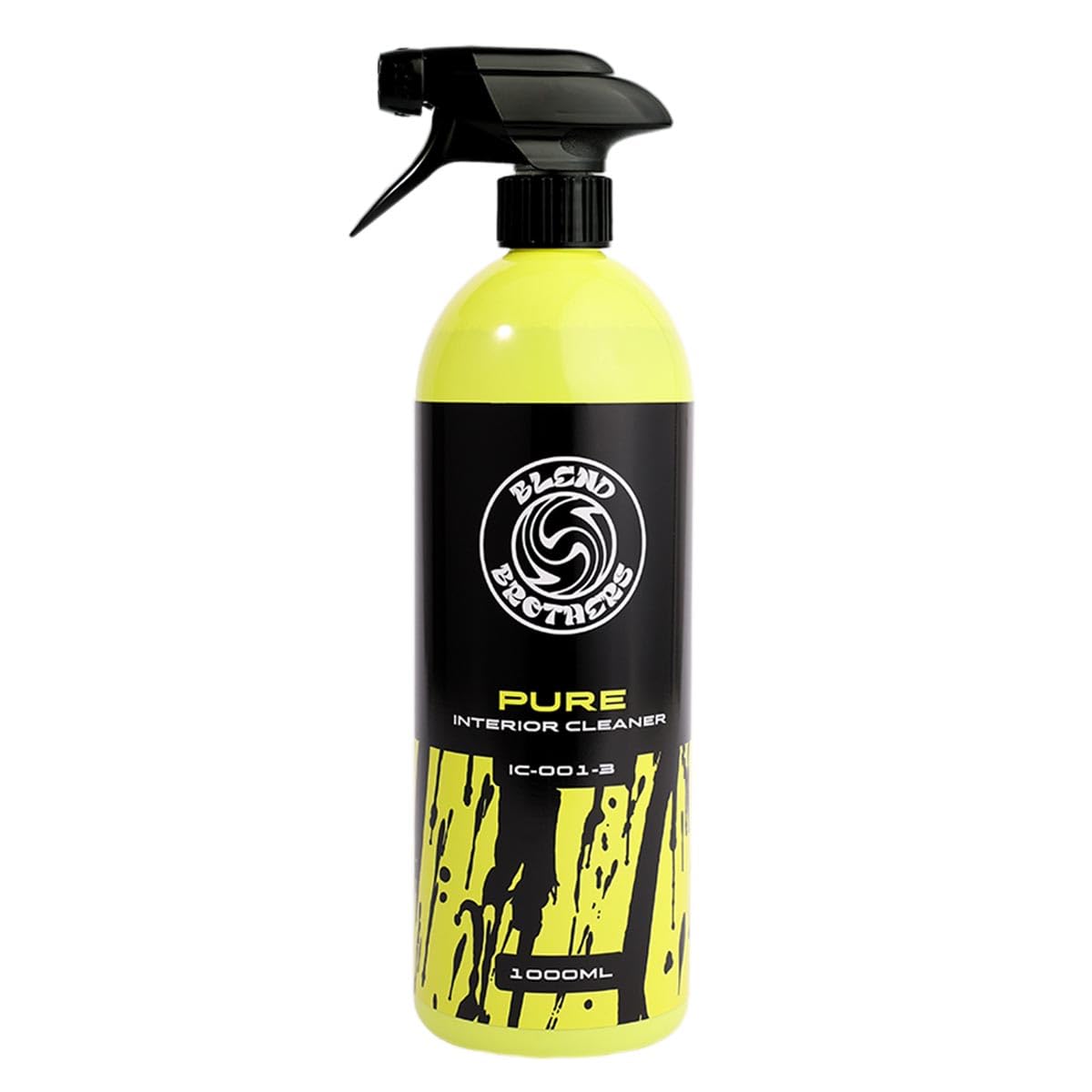 BLEND BROTHERS Auto Innenraum Reiniger Pure 1L – Polsterreiniger Auto für Leder, Kunststoff, Vinyl & Polster – Streifenfreie Autopflege mit angenehmem Duft – Auto Cockpit Reiniger von BLEND BROTHERS