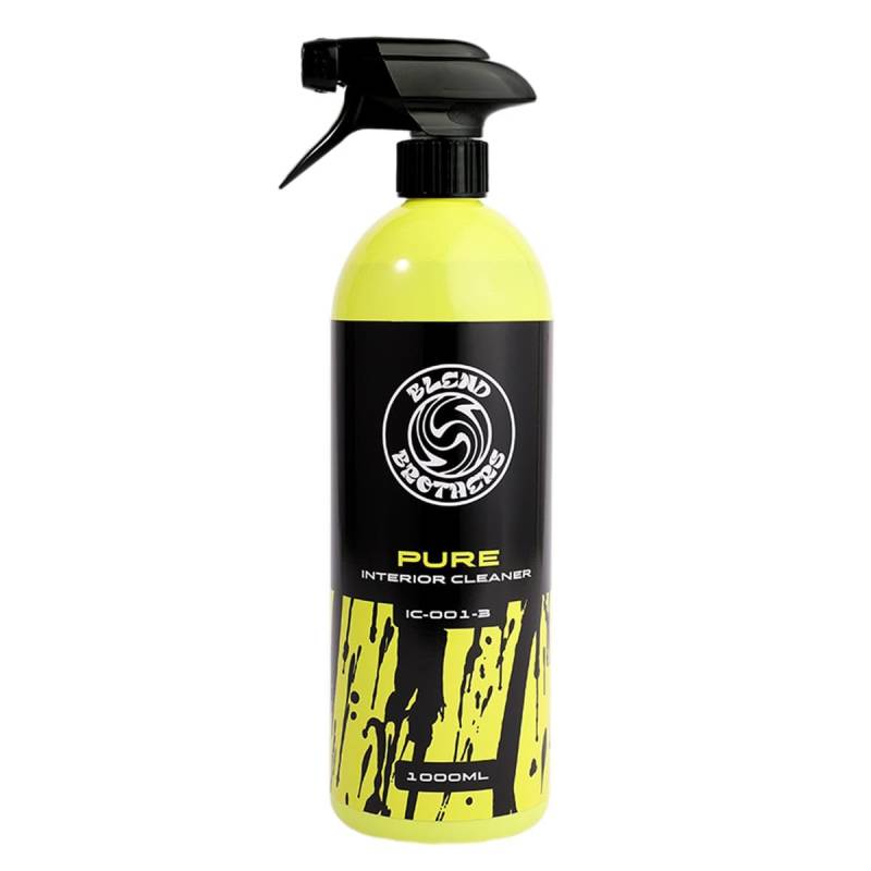 BLEND BROTHERS Auto Innenraum Reiniger 1L - Lederpflege Auto - Innenraumreiniger Auto für Leder, Vinyl, Kunststoff, Textilien - Polsterreiniger Auto von BLEND BROTHERS