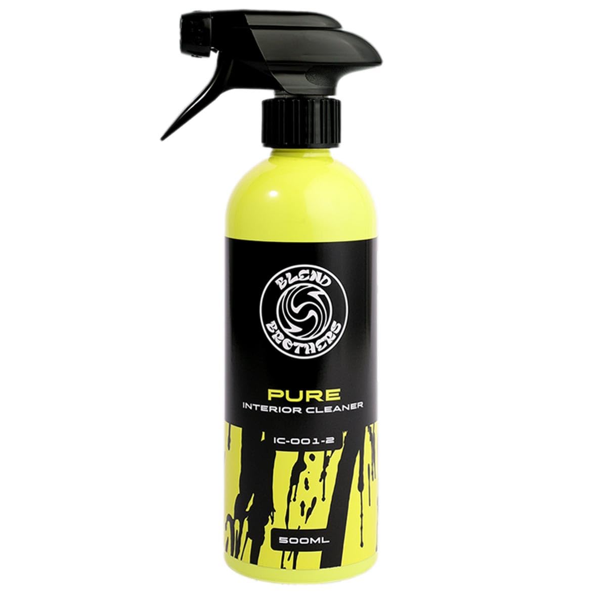 BLEND BROTHERS Auto Innenraum Reiniger Pure 500ml – Polsterreiniger Auto & Cockpitpflege für Leder, Kunststoff & Polster – Autopflege Innenraum ohne Streifen von BLEND BROTHERS