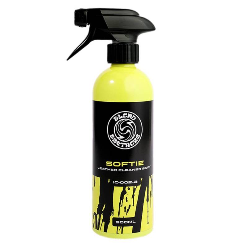 BLEND BROTHERS Lederreiniger Auto 500ml – Lederpflege Auto & Lederreiniger Autositze – Sanfte Reinigung für empfindliches Leder, Nubuk, Alcantara und Kunstleder – Ideal für Autositze, Ledermöbel von BLEND BROTHERS