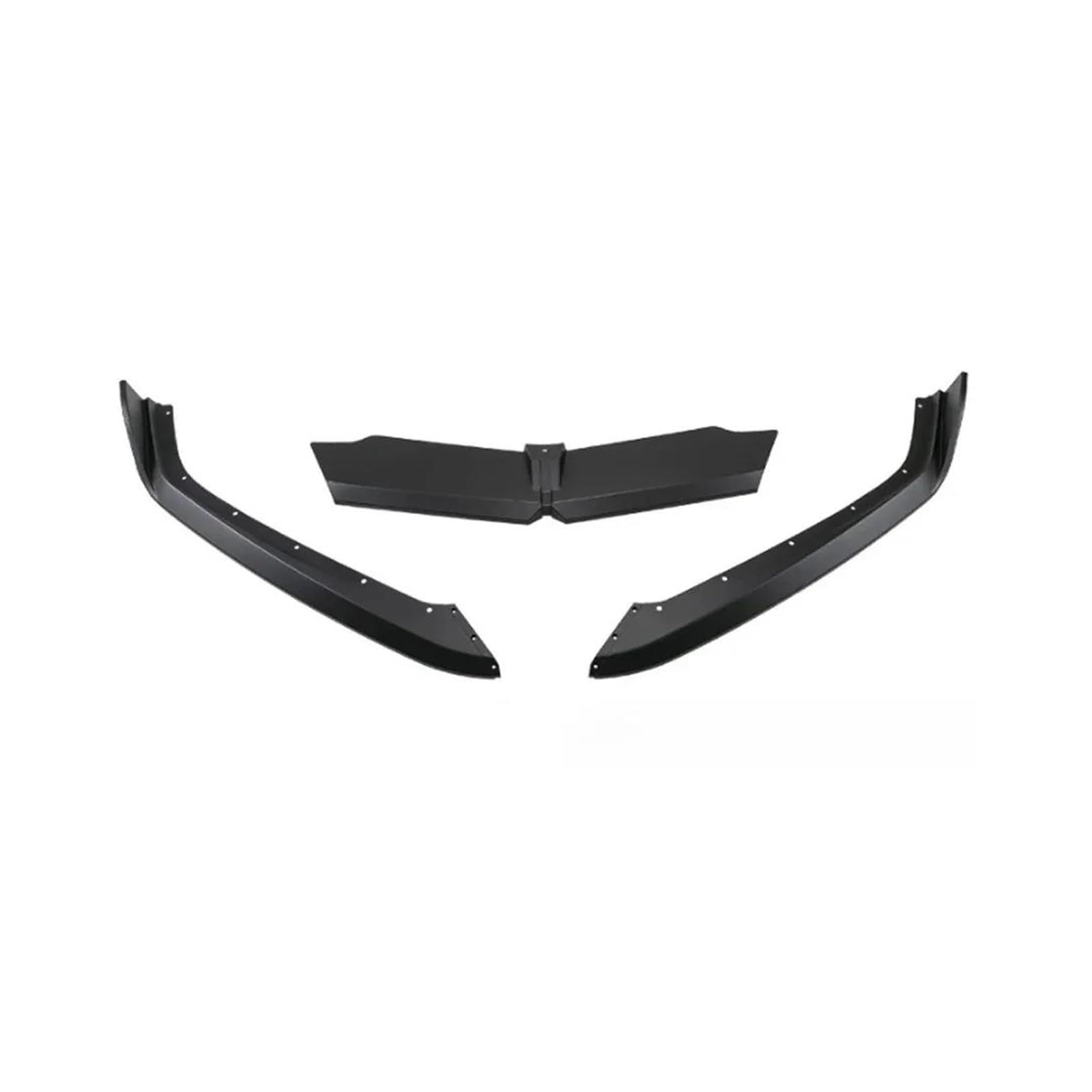 BLNETU Auto Frontstoßstange Lip Spoiler Splitter Body Kit Schürzen Cover Guard Trim Für C&hevrolet Für Corvette C8 Z51 2020 2021 2022 2023+ Autozubehör(Gloss Black) von BLNETU