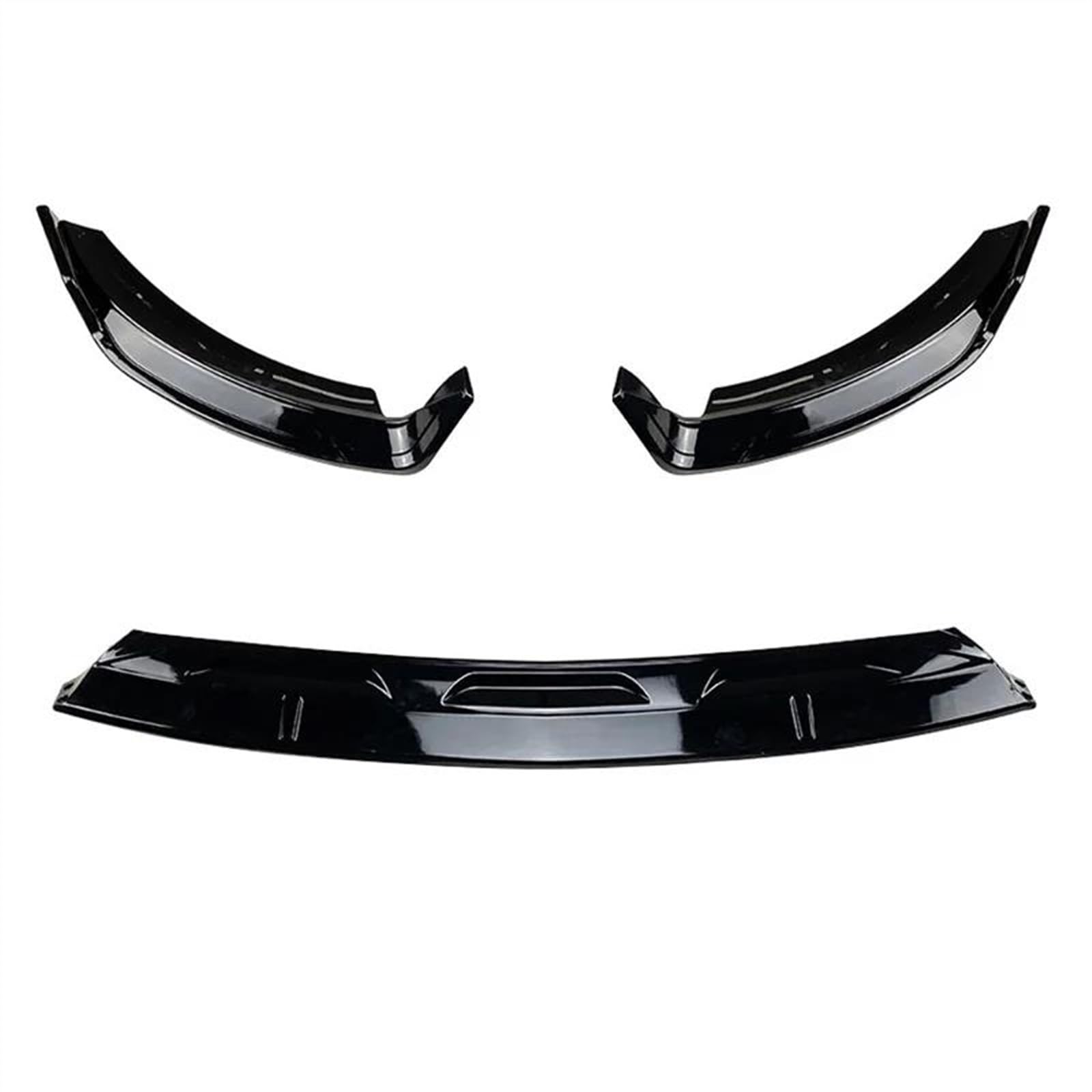 BLNETU Auto-Frontstoßstangen-Lippensplitter-Diffusor-Spoiler-Kit Für Mercedes Für Benz GLE W167 C167 GLE350 GLE450 GLE53 2020-2023(Gloss Black) von BLNETU