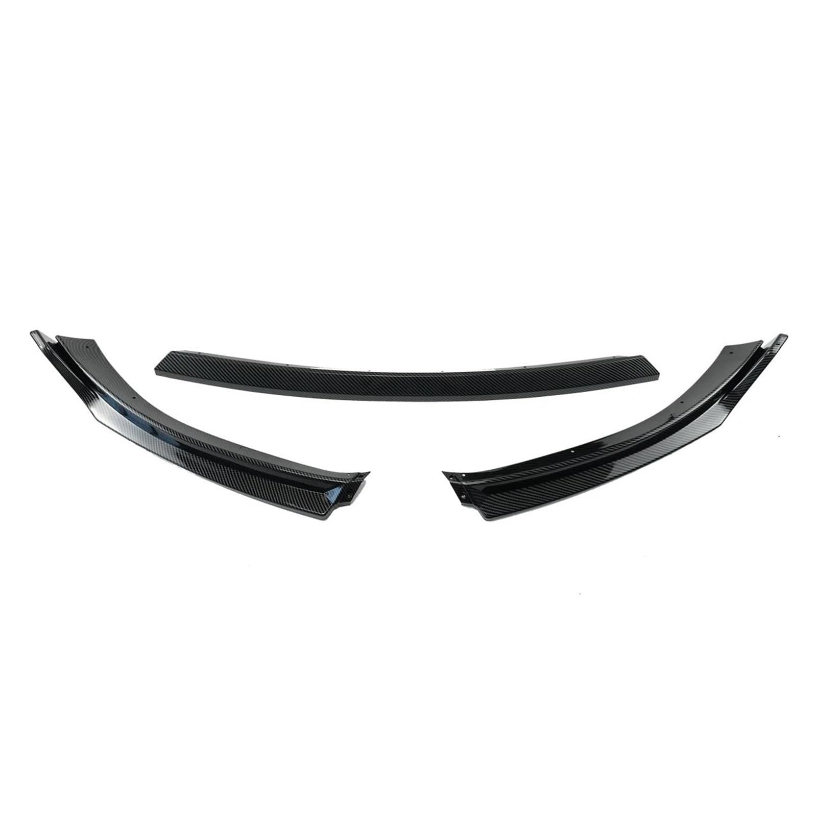 BLNETU Auto Vordere Stoßstange Lippe Für VW Für Golf MK6 6 Standard TSI TDI MPI 2008-2013 Spoiler Splitter Auto Frontspoiler Zubehör(Carbon Look) von BLNETU