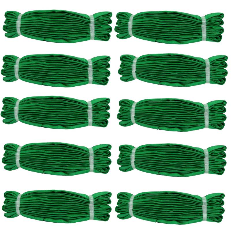 10 x Rundschlingen 2 to Tragfähigkeit 3,5 m Nutzlänge Hebeschlinge Kranschlinge Rundschlinge Kran Hebegurt von BLP3