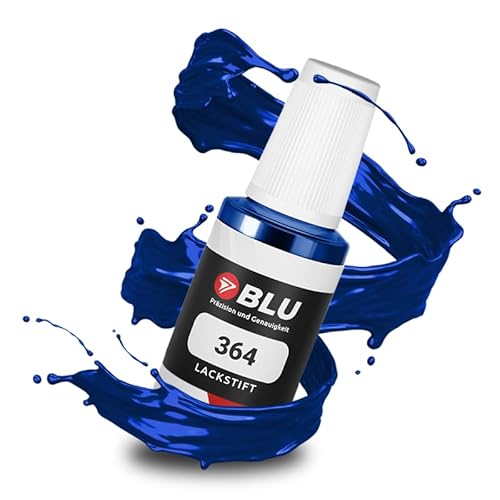 BLU Auto Lackstift Blau kompatibel für BMW 364 BLAU TOPAZBLAU | Auto Lack Reparatur Ausbesserungslack von BLU