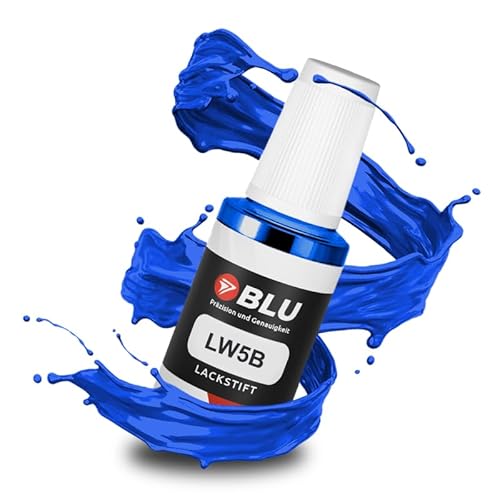 BLU Auto Lackstift Blau kompatibel für SEAT LW5B BLAU AZULGALIA | Auto Lack Reparatur Ausbesserungslack von BLU