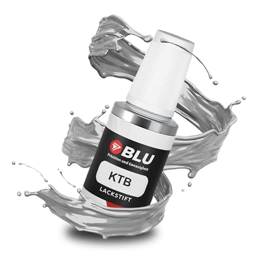 BLU Auto Lackstift Silber kompatibel für Citroen KTB Silber GRISGALLIUM | Auto Lack Reparatur Ausbesserungslack von BLU