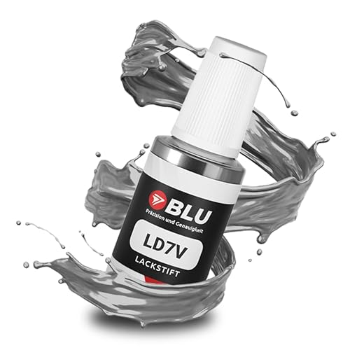 BLU Auto Lackstift Silber kompatibel für VW LD7V Silber Silbergrau | Auto Lack Reparatur Ausbesserungslack von BLU