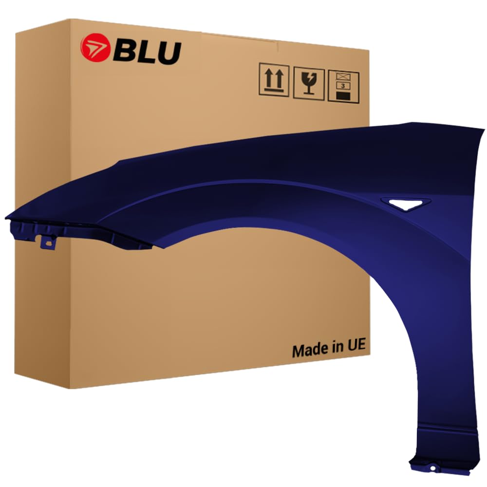 BLU Kotflügel Passend für Ford Focus Mk1 Deep Navy Links Blau | 1998-2004 | Vorderseite Vorne | Lackiert | Einbaufertig von BLU