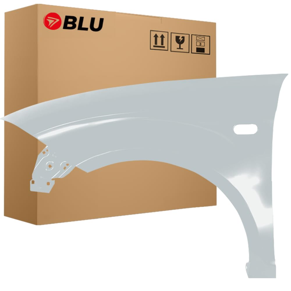 BLU Kotflügel Passend zu Seat Altea 5P1/5P5 LX7W Links Silber | 2004-2015 | Vorderseite Vorne | Lackiert | Einbaufertig von BLU