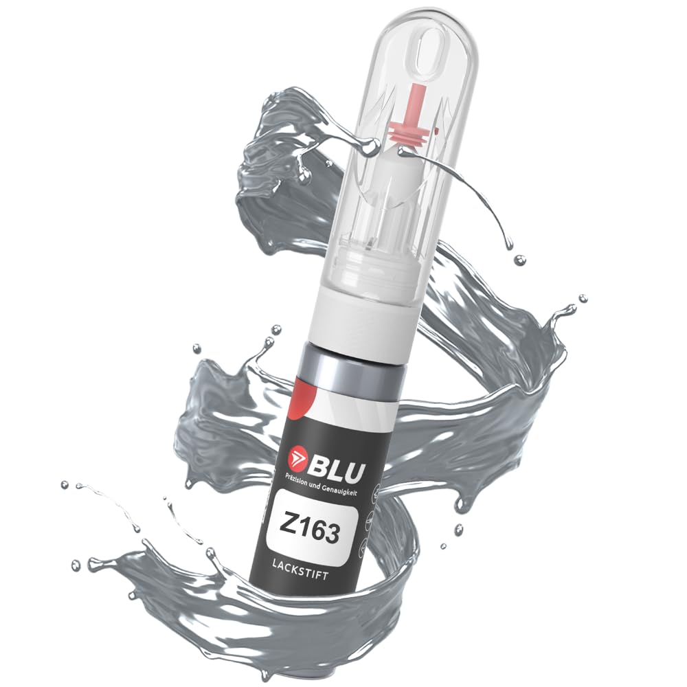 BLU Lackstift Auto kompatibel für OPEL Z163 Silber LICHTSILBER | Auto Lack Reparatur 2in1 Ausbesserungslack Pinsel + Nadel BLU Lackstift Auto kompatibel für OPEL Z163 Silber LICHTSILBER | Auto Lack Reparatur 2in1 Ausbesserungslack Pinsel + Nadel von BLU