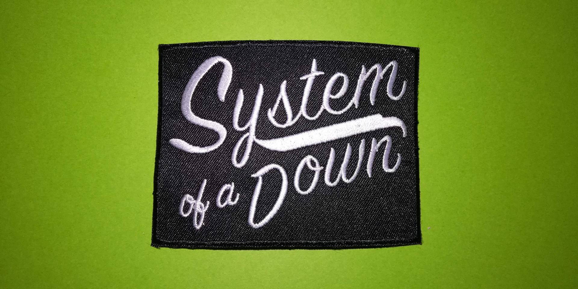 Ecusson-Patches Aufnaher Toppa???System Of A Down???zum Aufb?geln von BLUE HAWAI