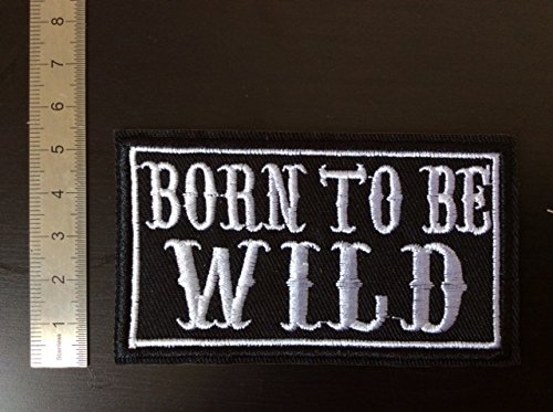 Patches Aufnaher Toppa ? Born to be wild ? zum Aufbügeln von BLUE HAWAI