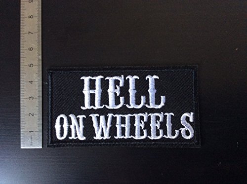 Patches Aufnaher Toppa ? Hell on Wheels ? zum Aufbügeln von BLUE HAWAI